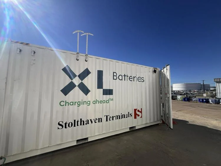 XL Batteries Announces Successful Commissioning of First Organic Flow Battery Through Pilot Project with Stolthaven Terminals