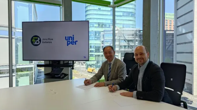 First Organic Flow Battery Application Project Planned! Suqian Times Energy Storage Europe Jena Flow Batteries Reaches Cooperation Agreement with Germany’s Uniper Group